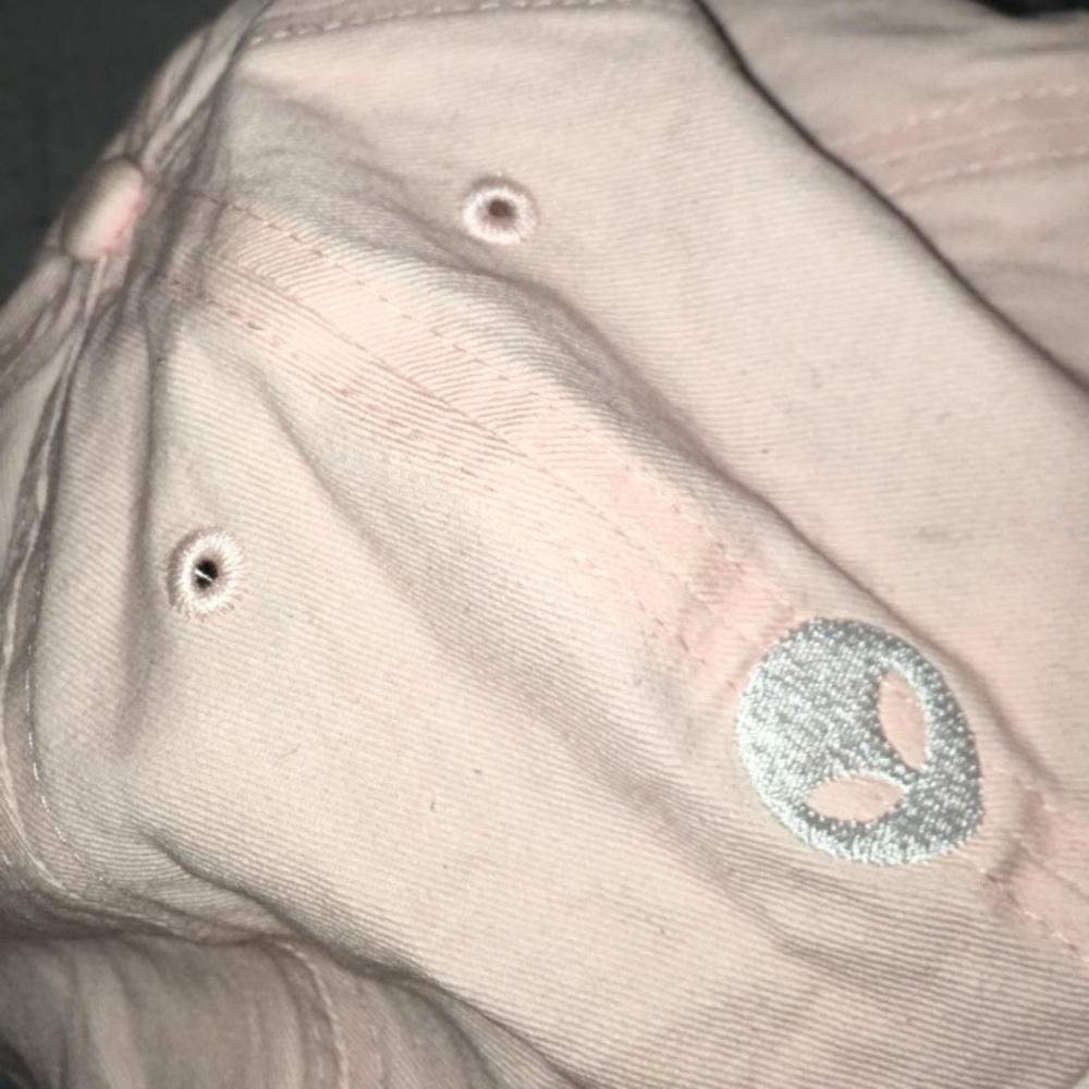 Pink hat